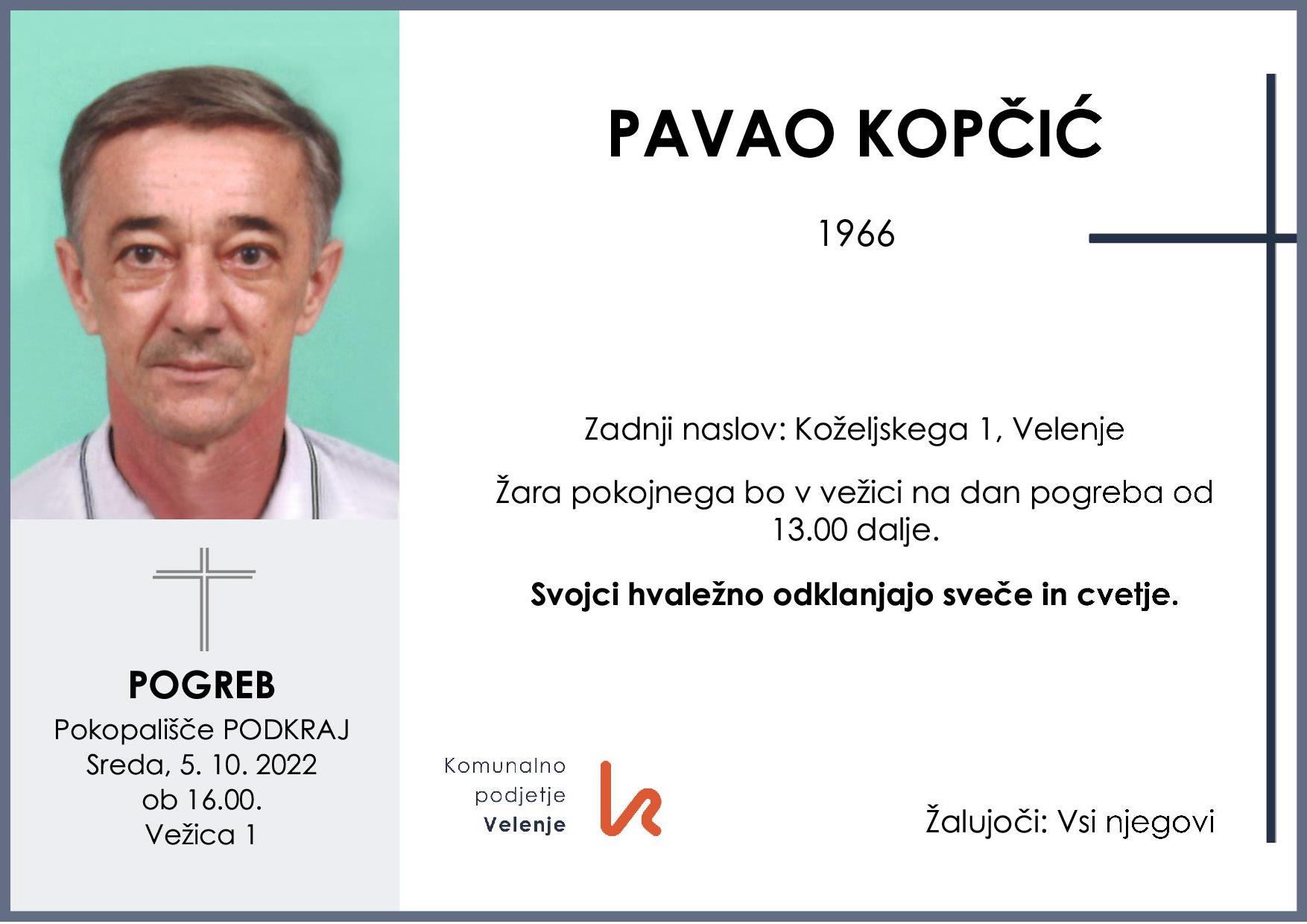 KOPČIĆ PAVAO 19661