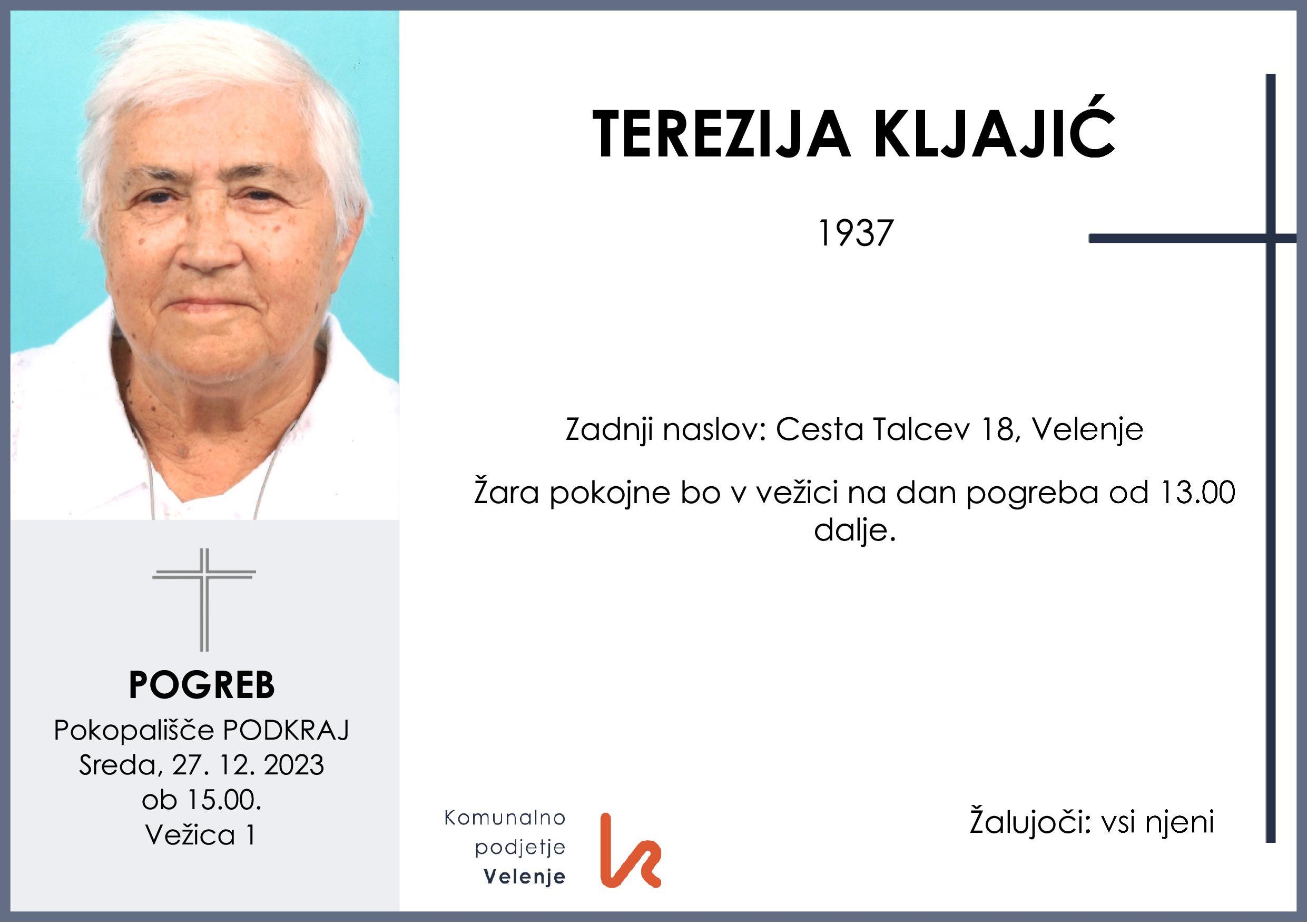 Terezija Kljajić19371