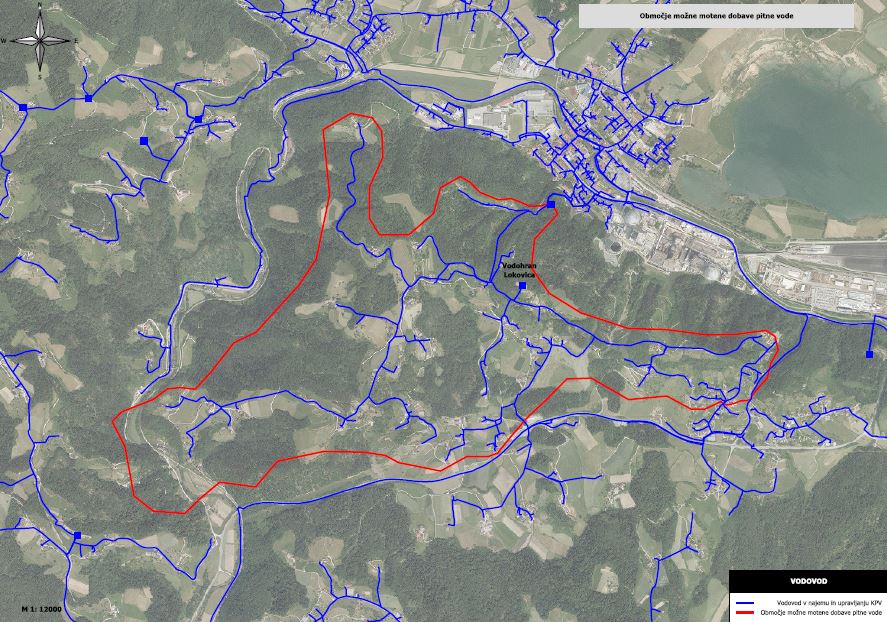 Obmocje motenj dobave pitne vode Lokovica 14.5. 14.6.2018