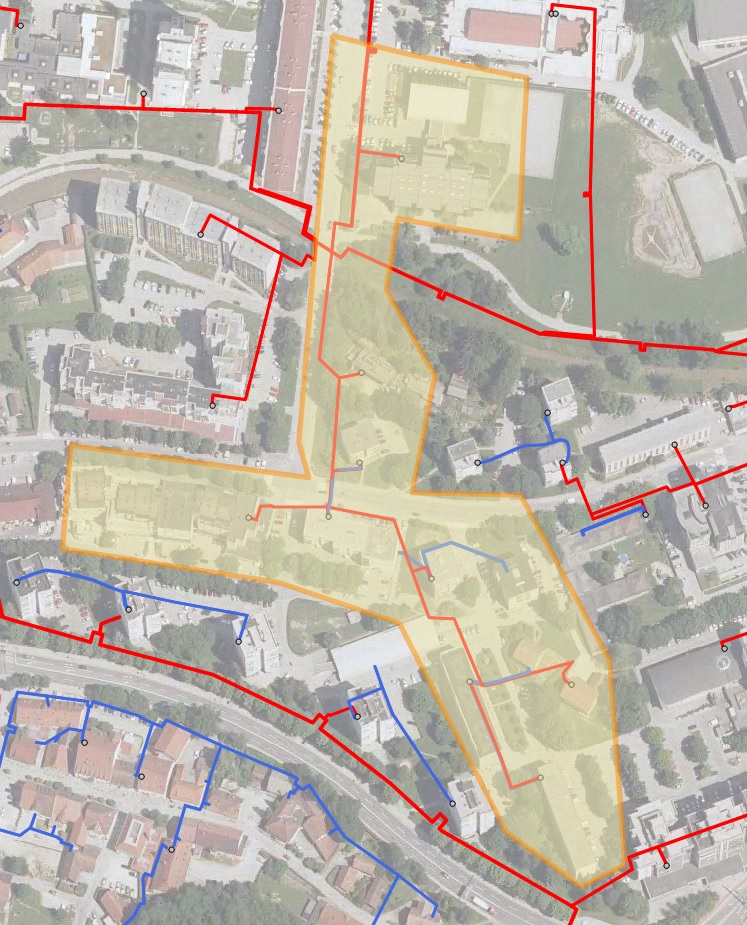 2020 06 16 Prekinjena dobava toplotne energije sanacija Prešernova cesta