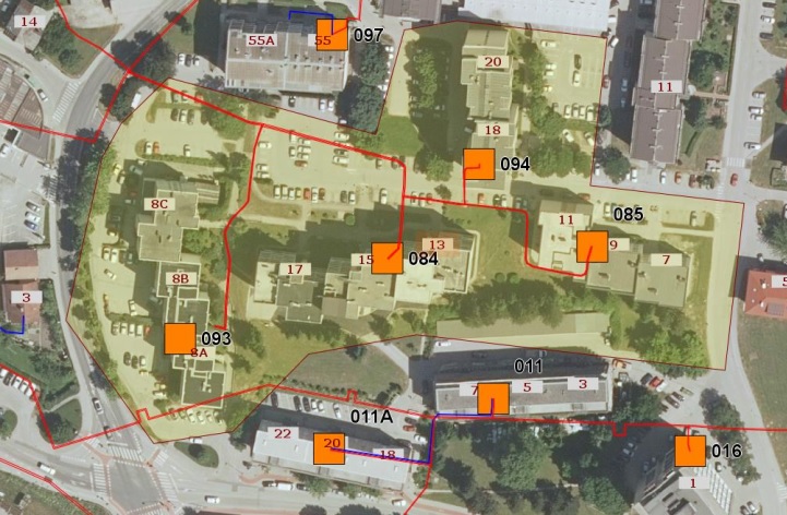 2021 12 02 Prekinjena dobava toplotne energije sanacija Šercerjeva cesta