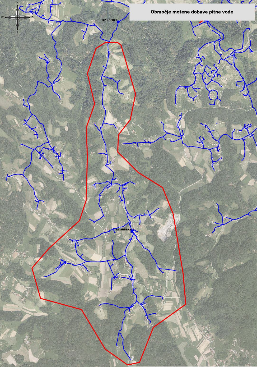 Obmocje Podkraj Andraz