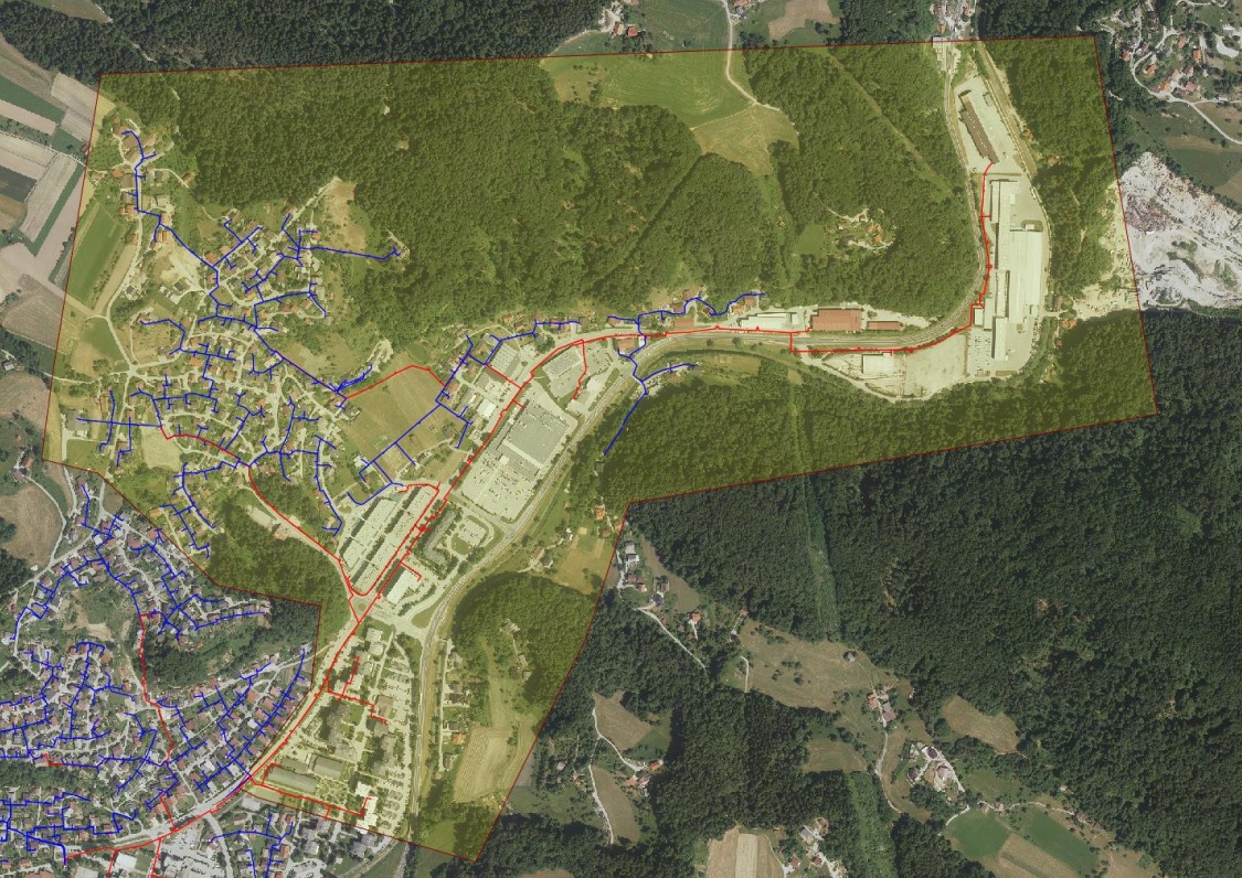 2022 08 18 Prekinjena dobava toplotne energije cevovod Šalek Selo dela v J 6727 Šalek 101