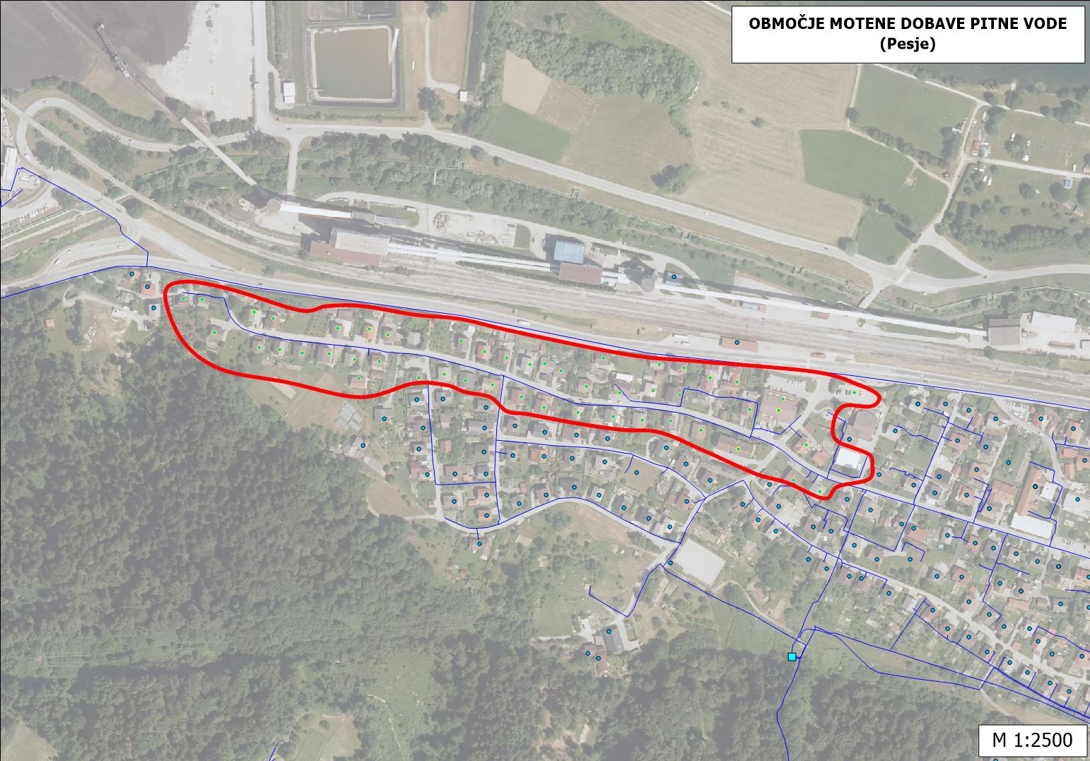 Motena dobava pitne vode Pesje