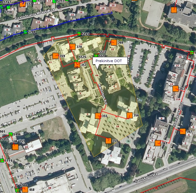 2024 02 02 Prekinjena dobava toplotne energije Kardeljev trg