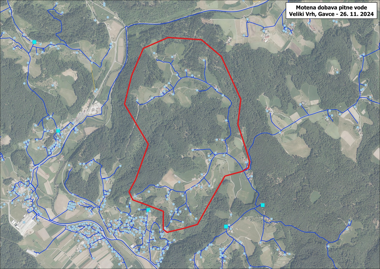 Veliki Vrh in Gavce 26 11 2024