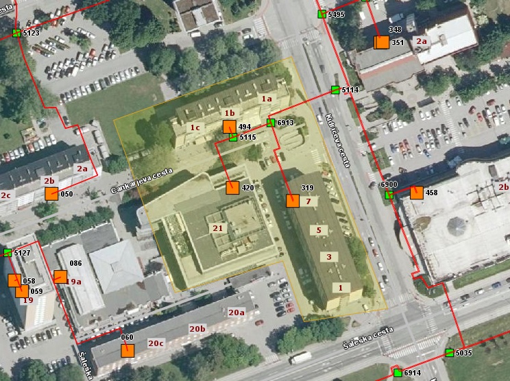 2025 7 15 Prekinjena dobava toplotne energije Cankarjeva 1