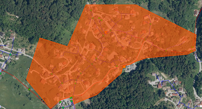 Prekinjena dobava toplotne energije Podkraj