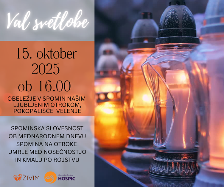 Spominska slovesnost 15. oktober dan spomina na otroke