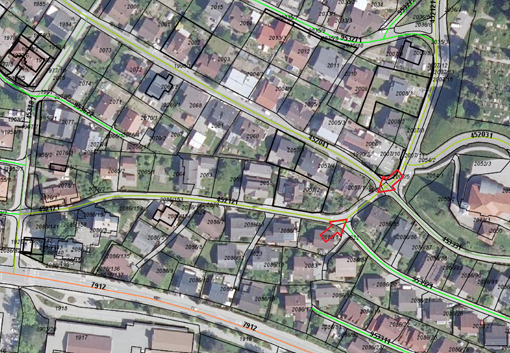 Krizisce Kajuhova Tavcarjeva