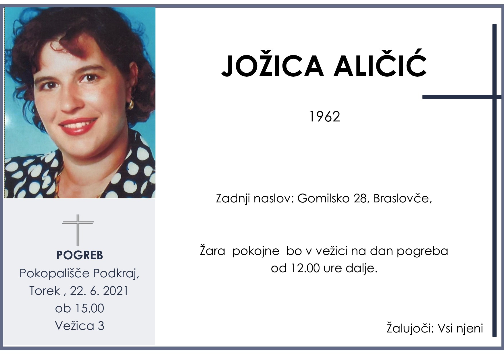 Aličić Jožica 1962