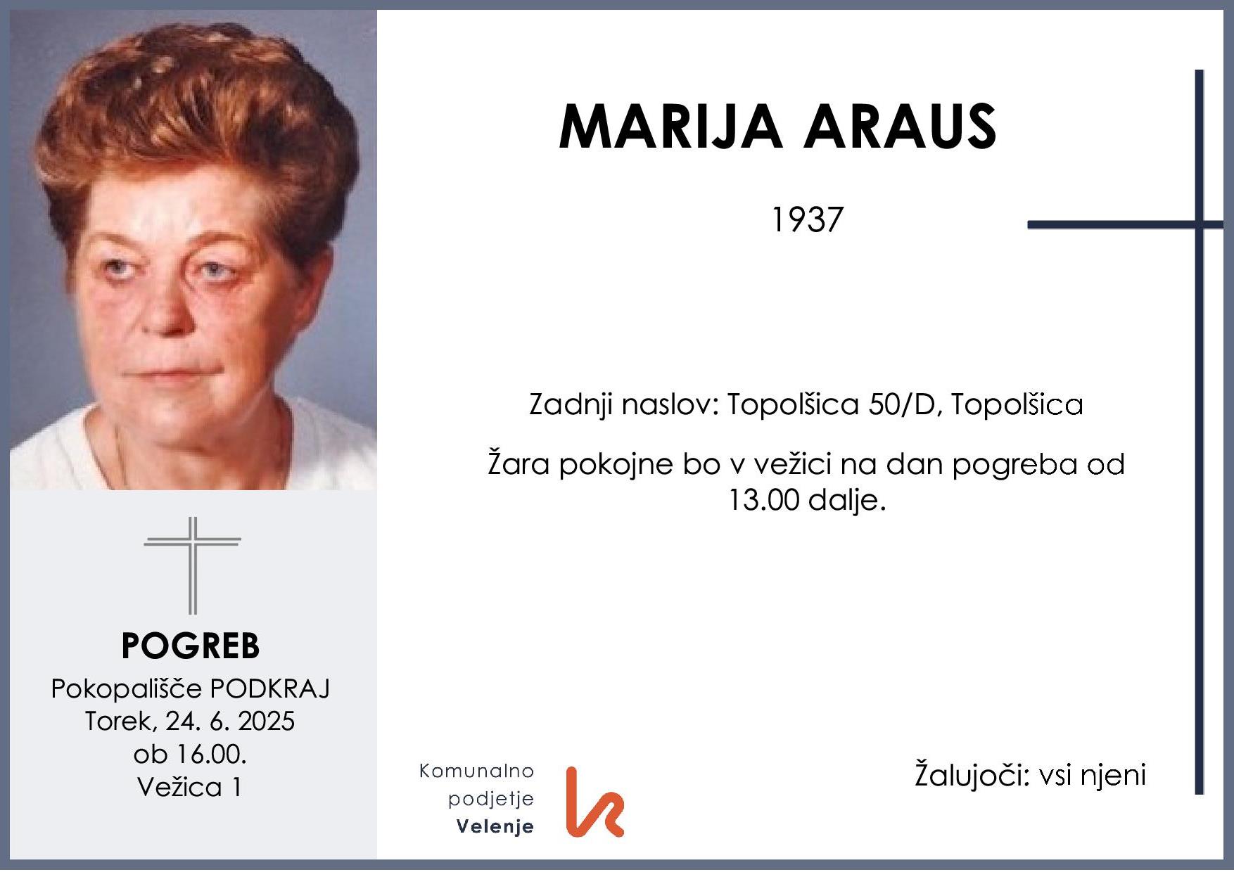 Araus Marija 1937 1