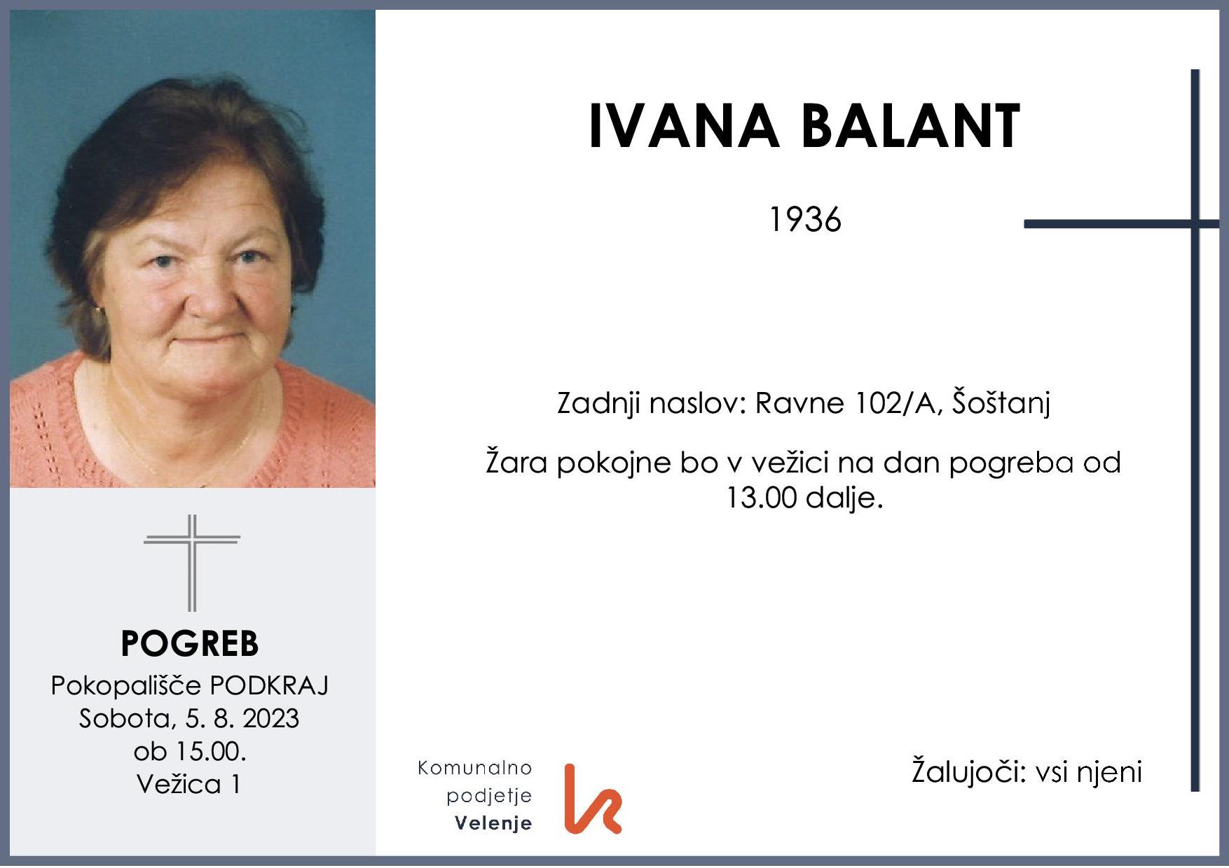 Balant Ivana 1936 1