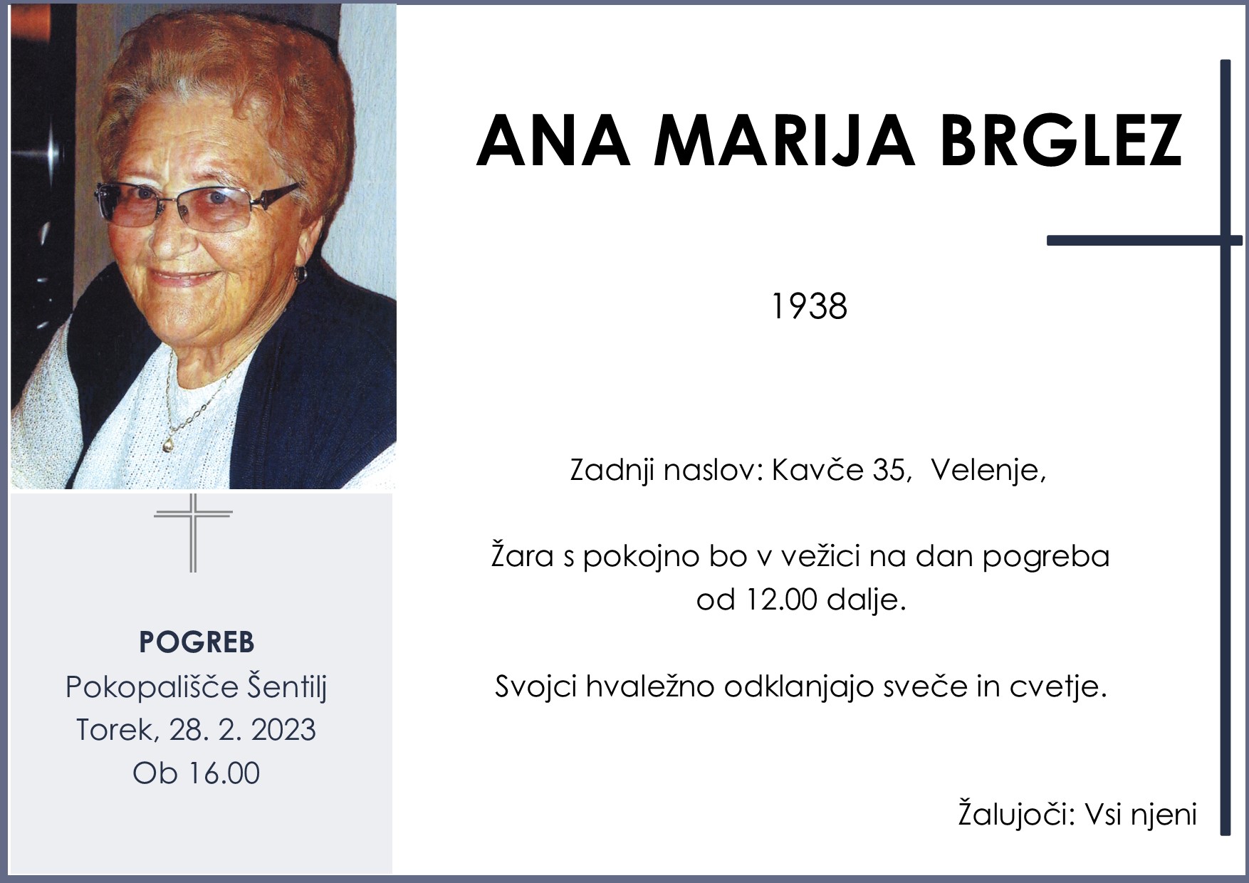 Brglez Ana Marija 1938