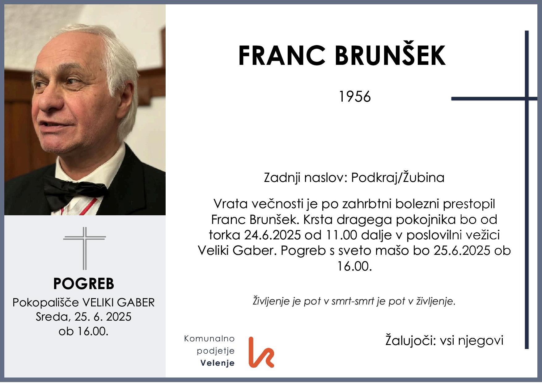 Brunšek Franc ml. 1