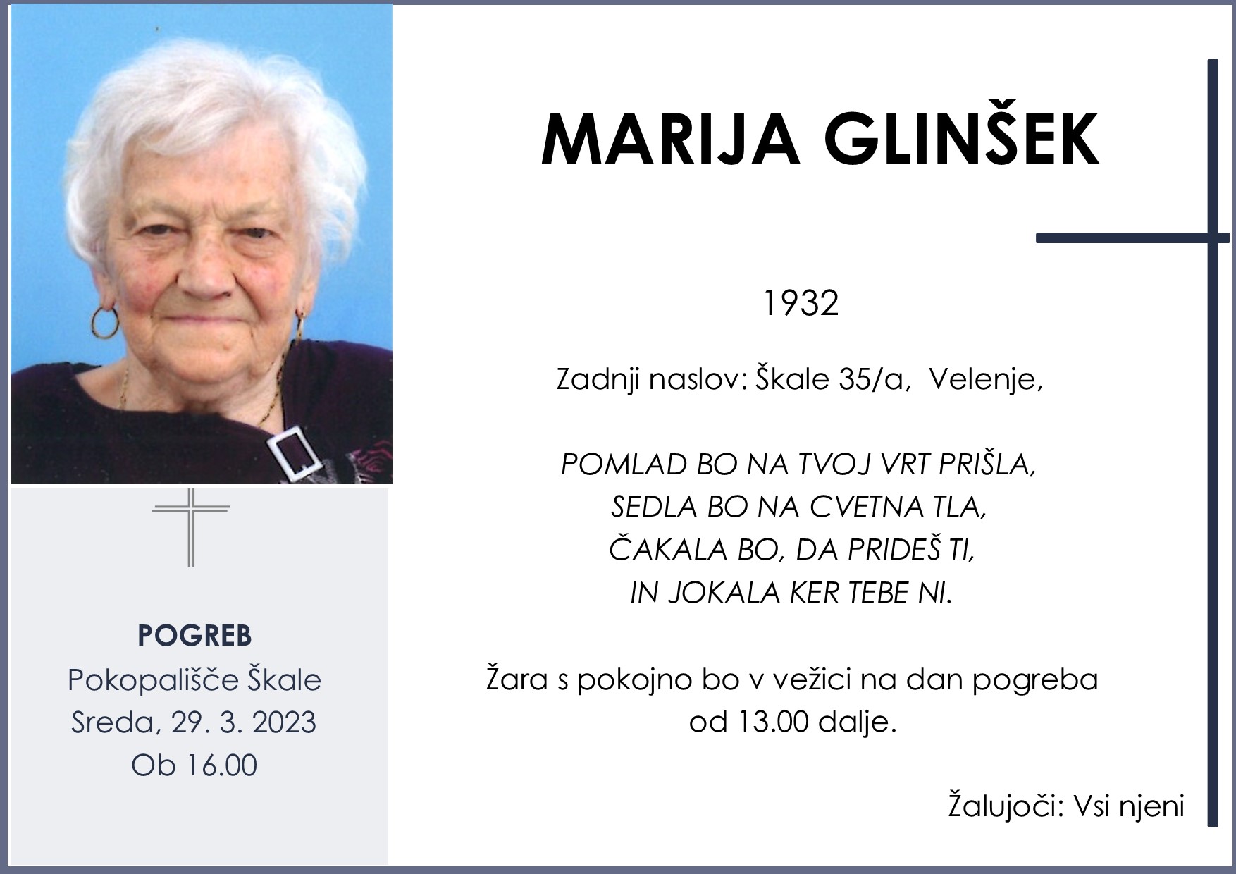 Glinšek Marija 1932