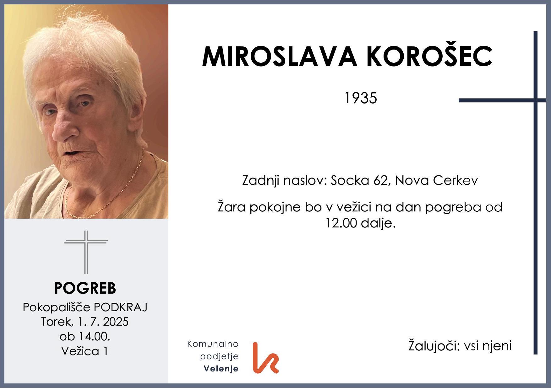 Korošec Miroslava 1935 1