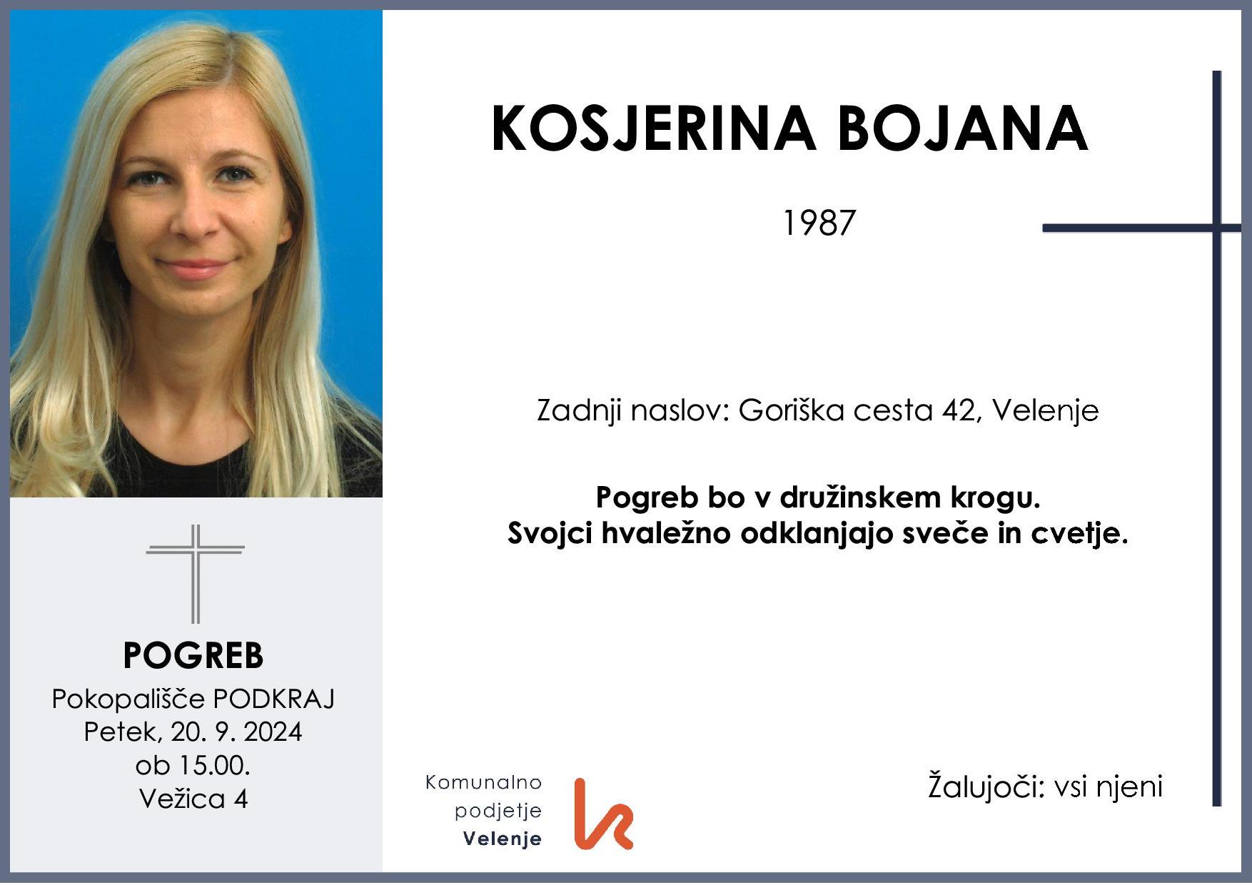 Kosjerina Bojana 1987 1