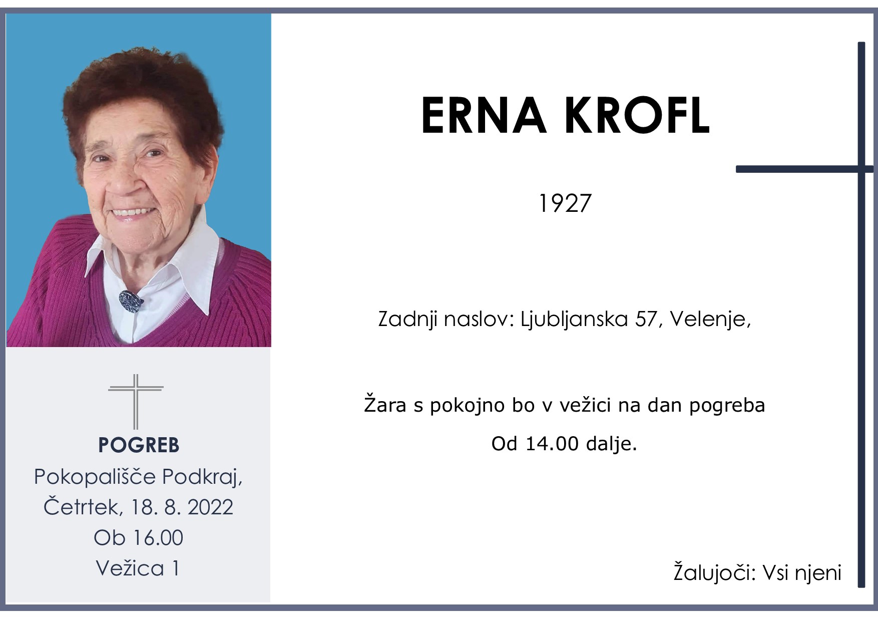 Krofl Erna 1927