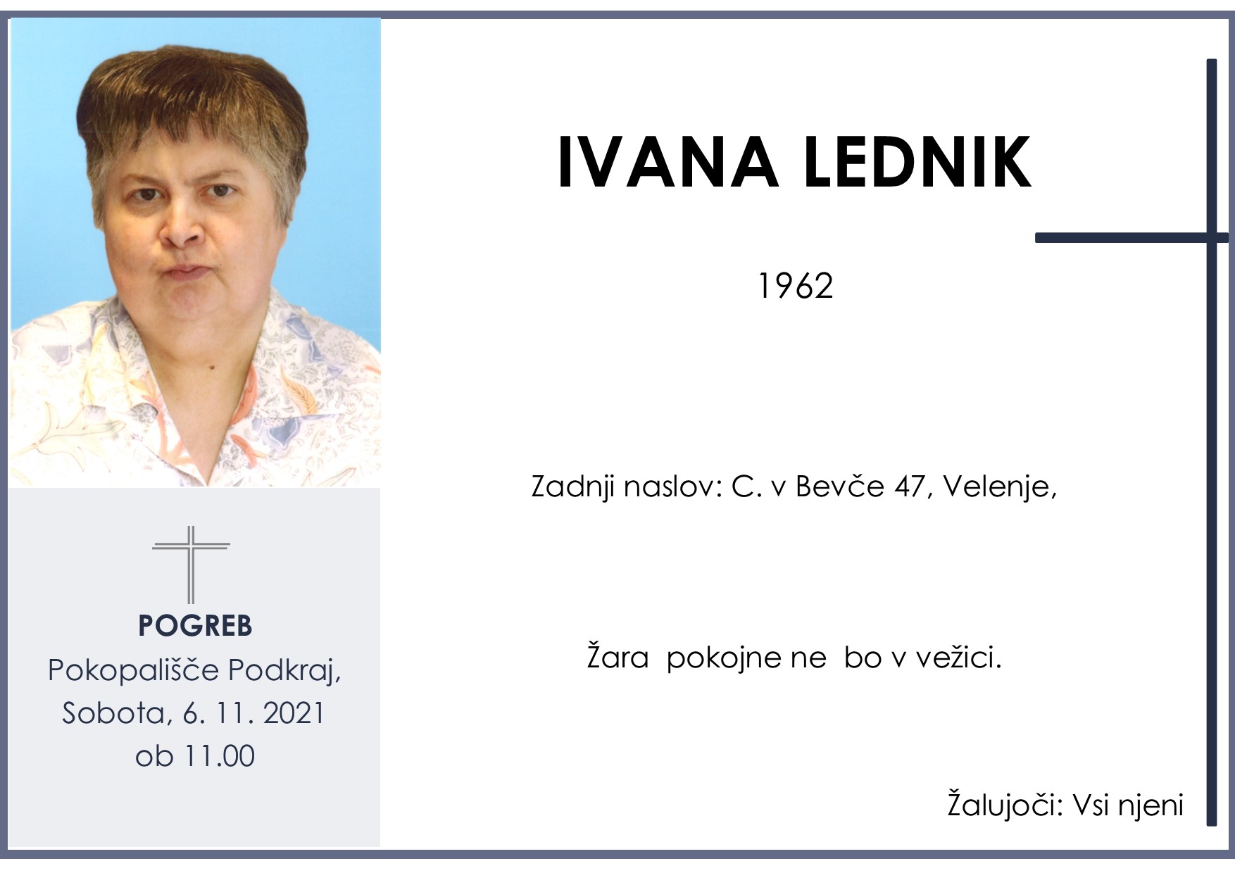 Lednik Ivana 1962