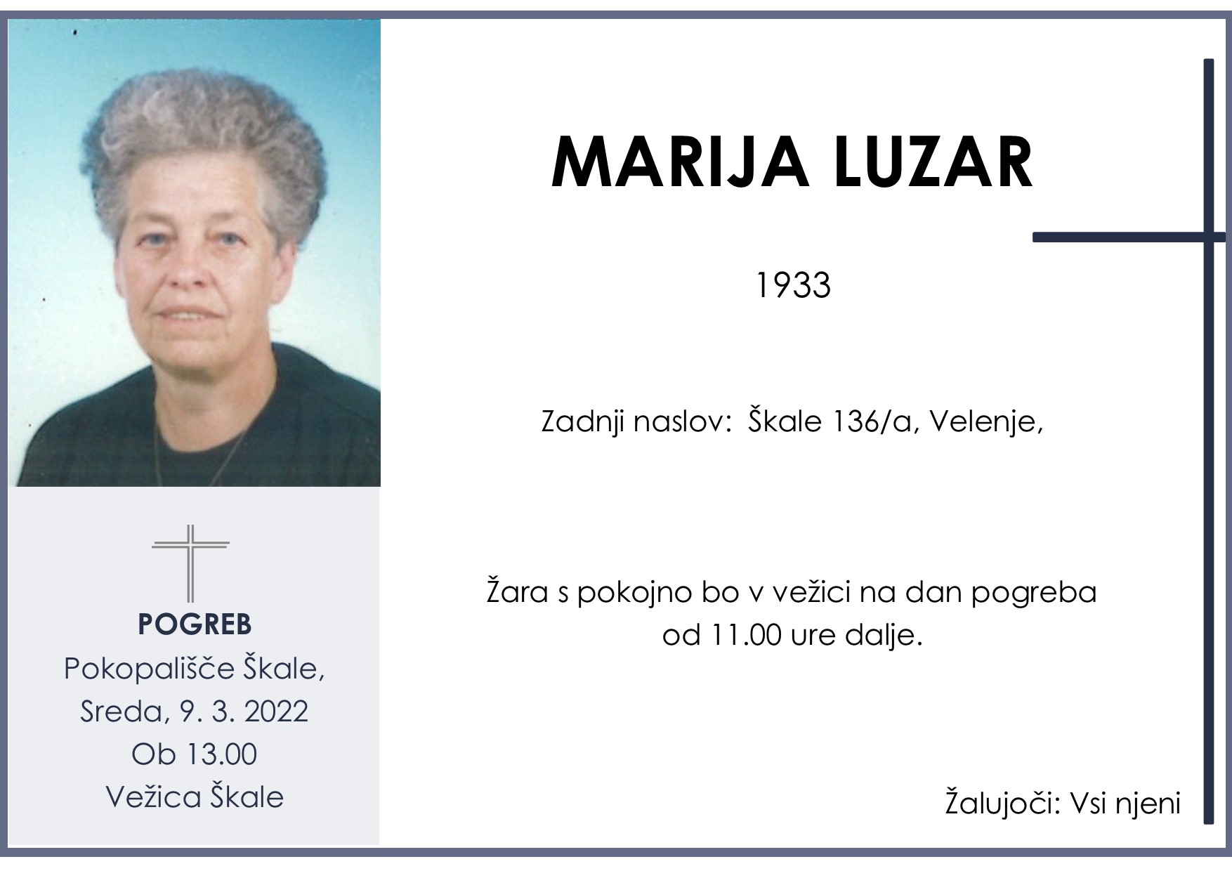 Luzar Marija 1933