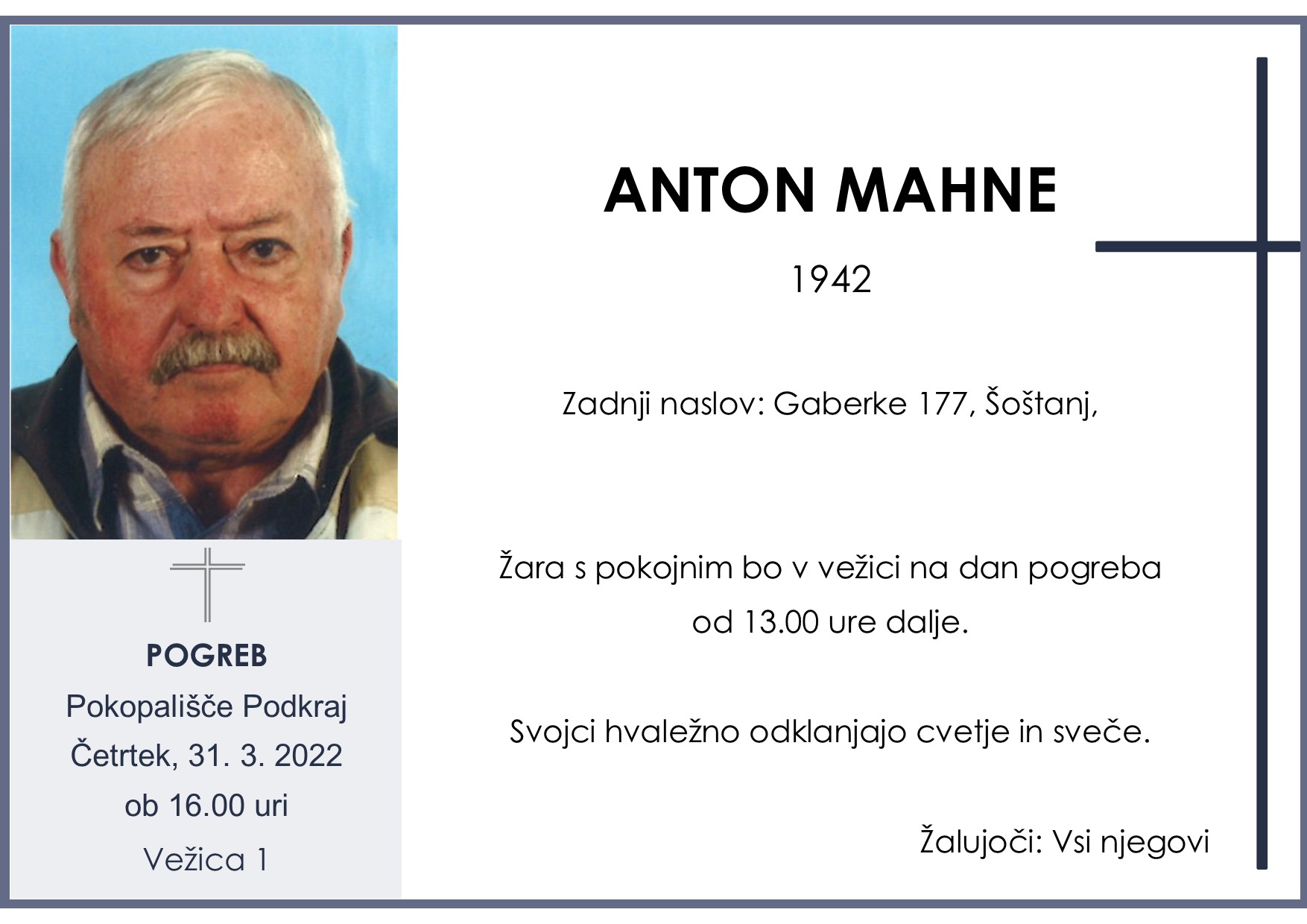Mahne Anton 1942
