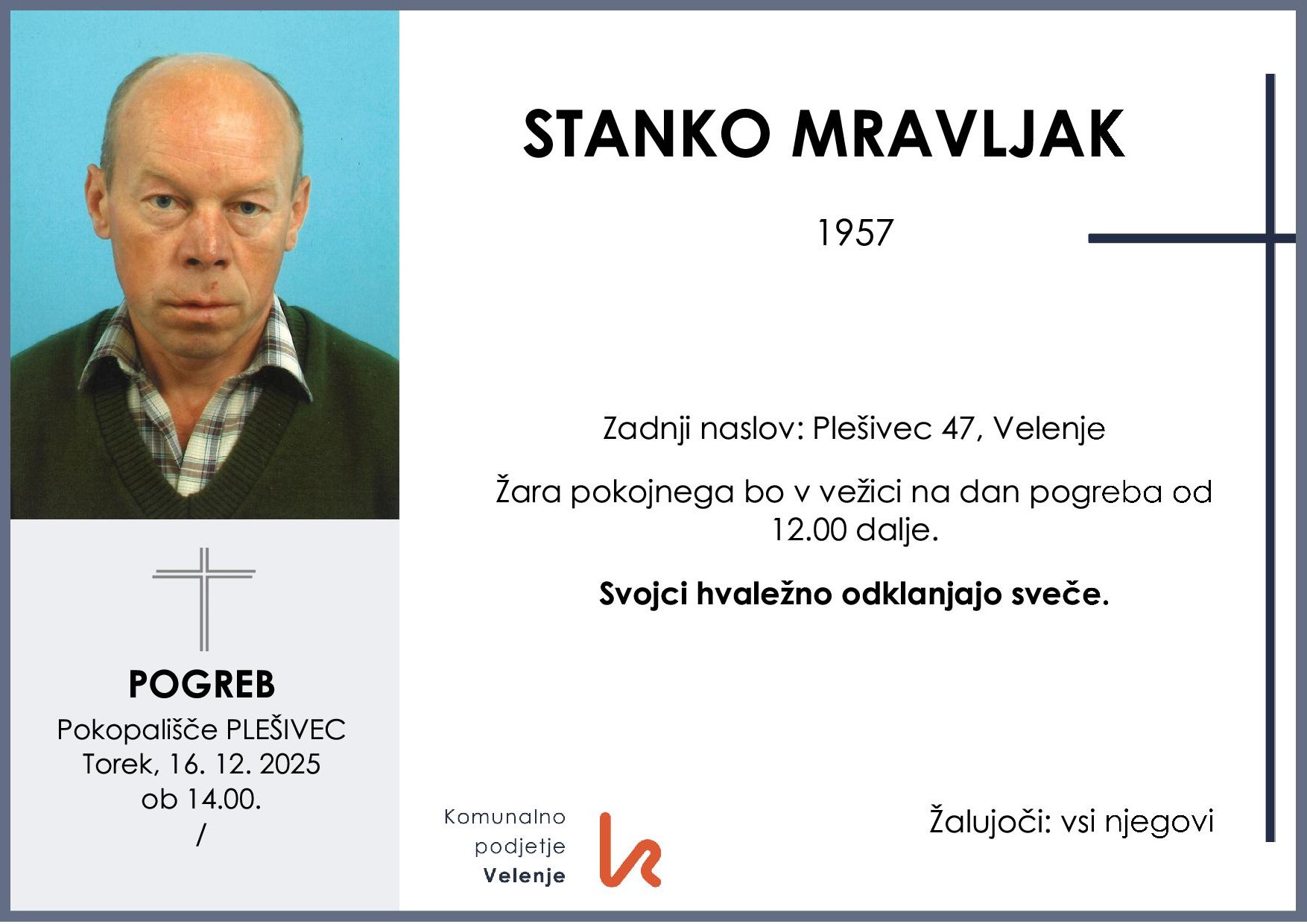 Mravljak Stanko 1957 1