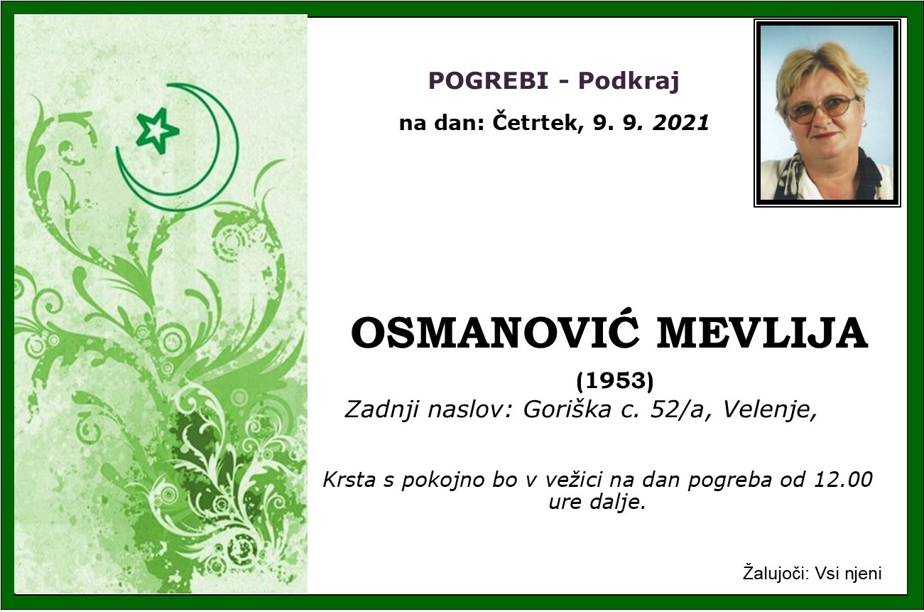 Osmanović Mevlija 1953