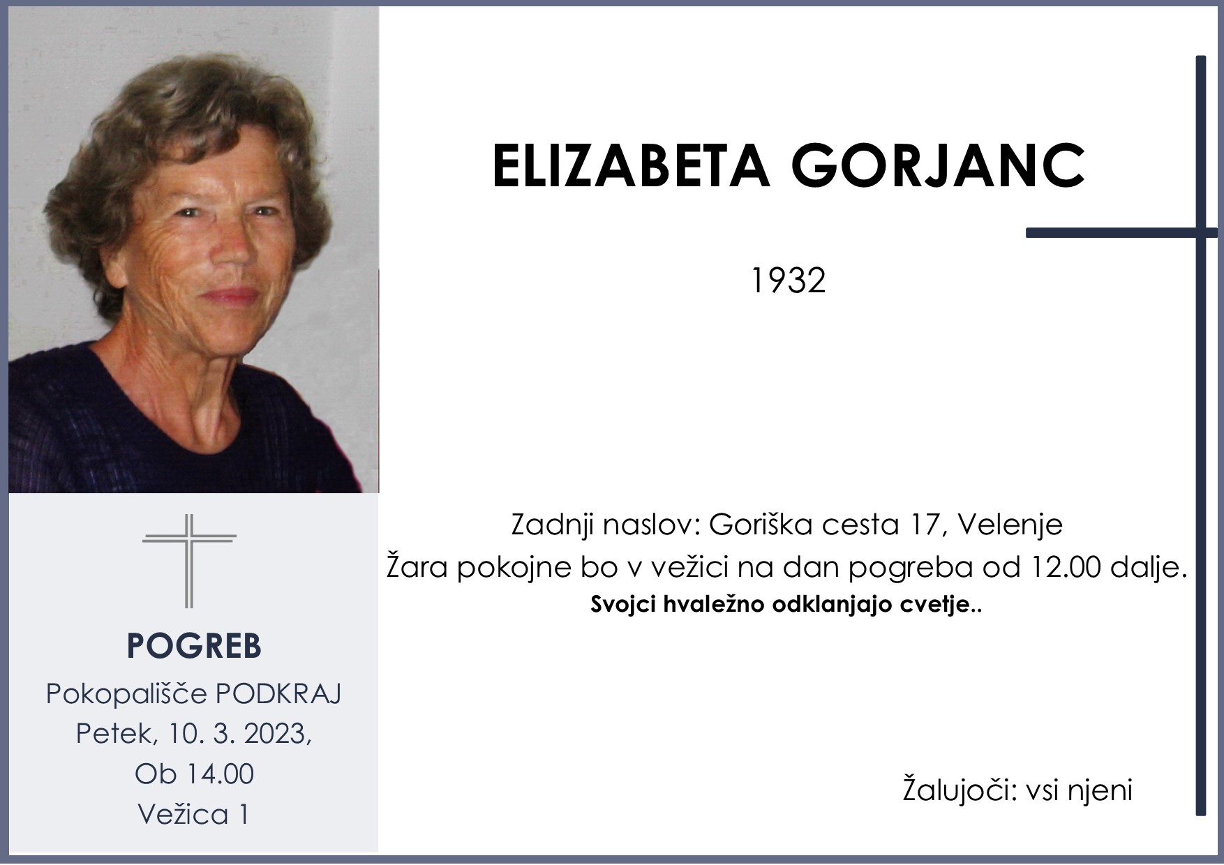 OsmrtnicaGorjancElizabeta1932
