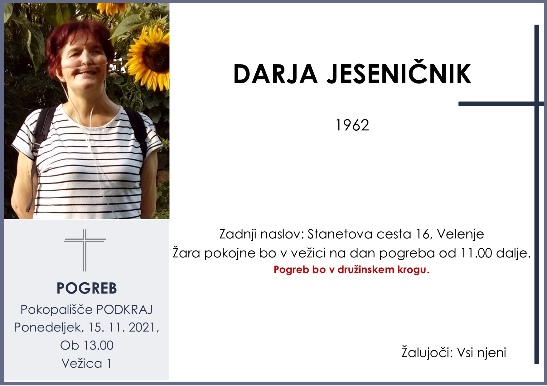 OsmrtnicaJeseničnikDarja1962