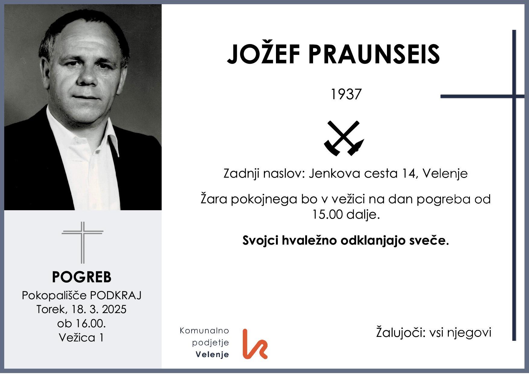 OsmrtnicaPraunseisJožef19371