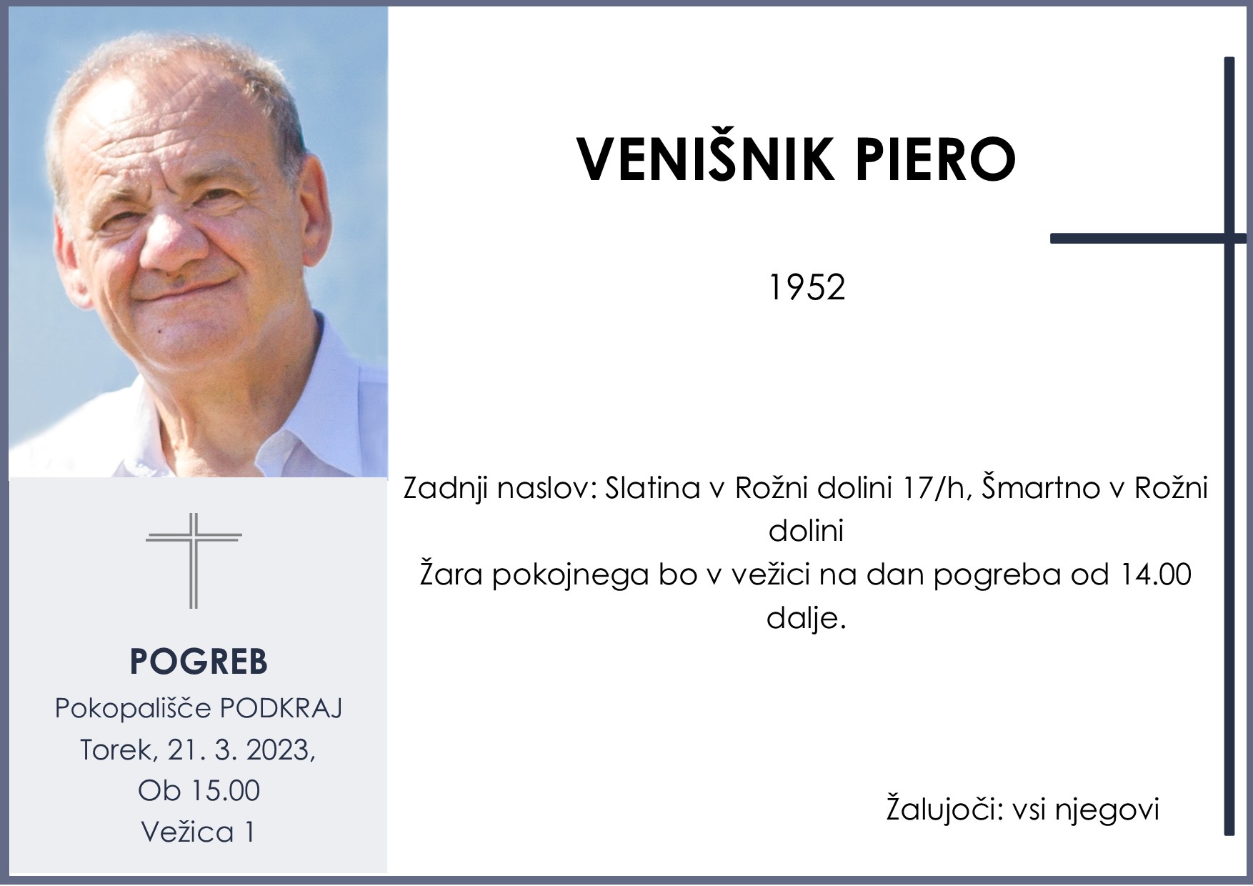 OsmrtnicaVenišnikPiero1952