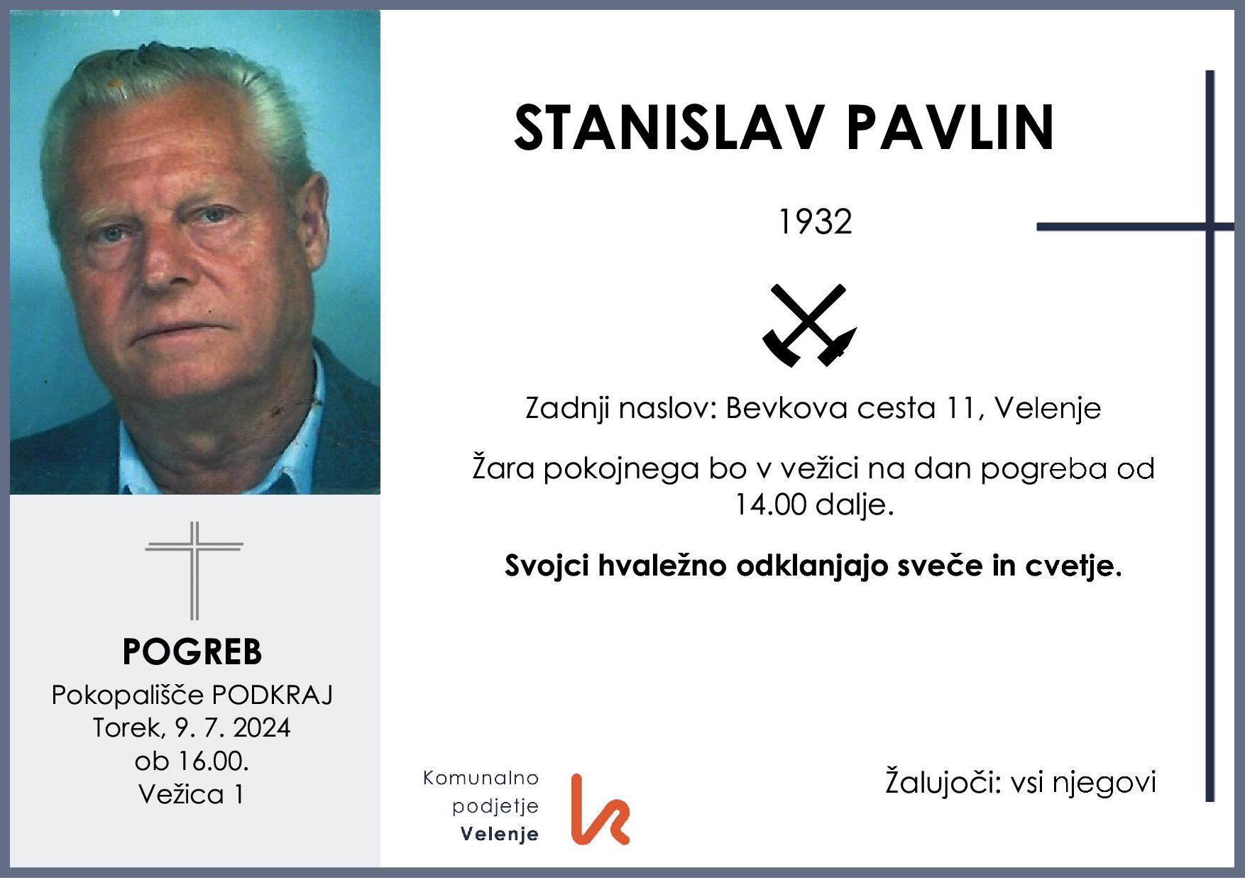 Pavlin Stanislav 1932 1