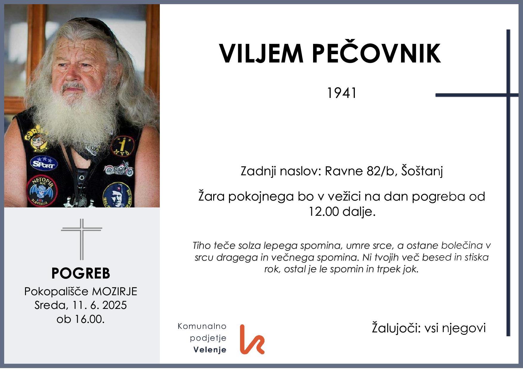 Pečovnik Viljem 1941 1