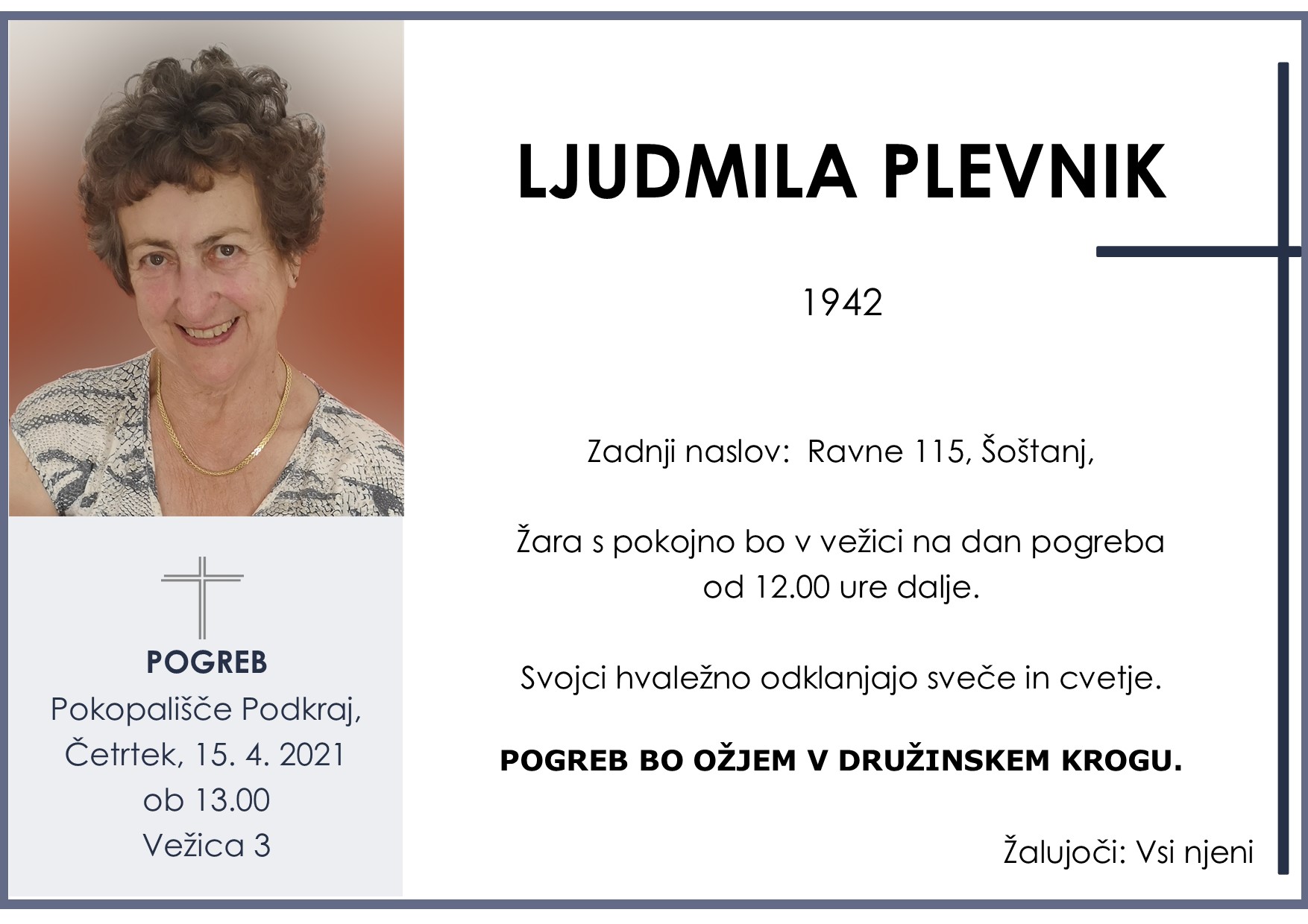 Plevnik Ljudmila 1942