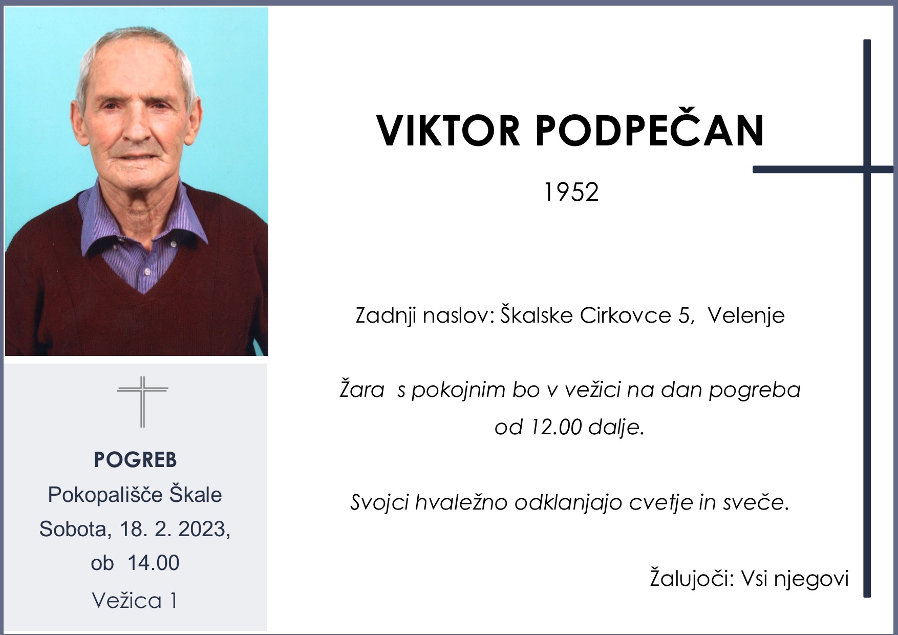 Podpečan Viktor 1952 1