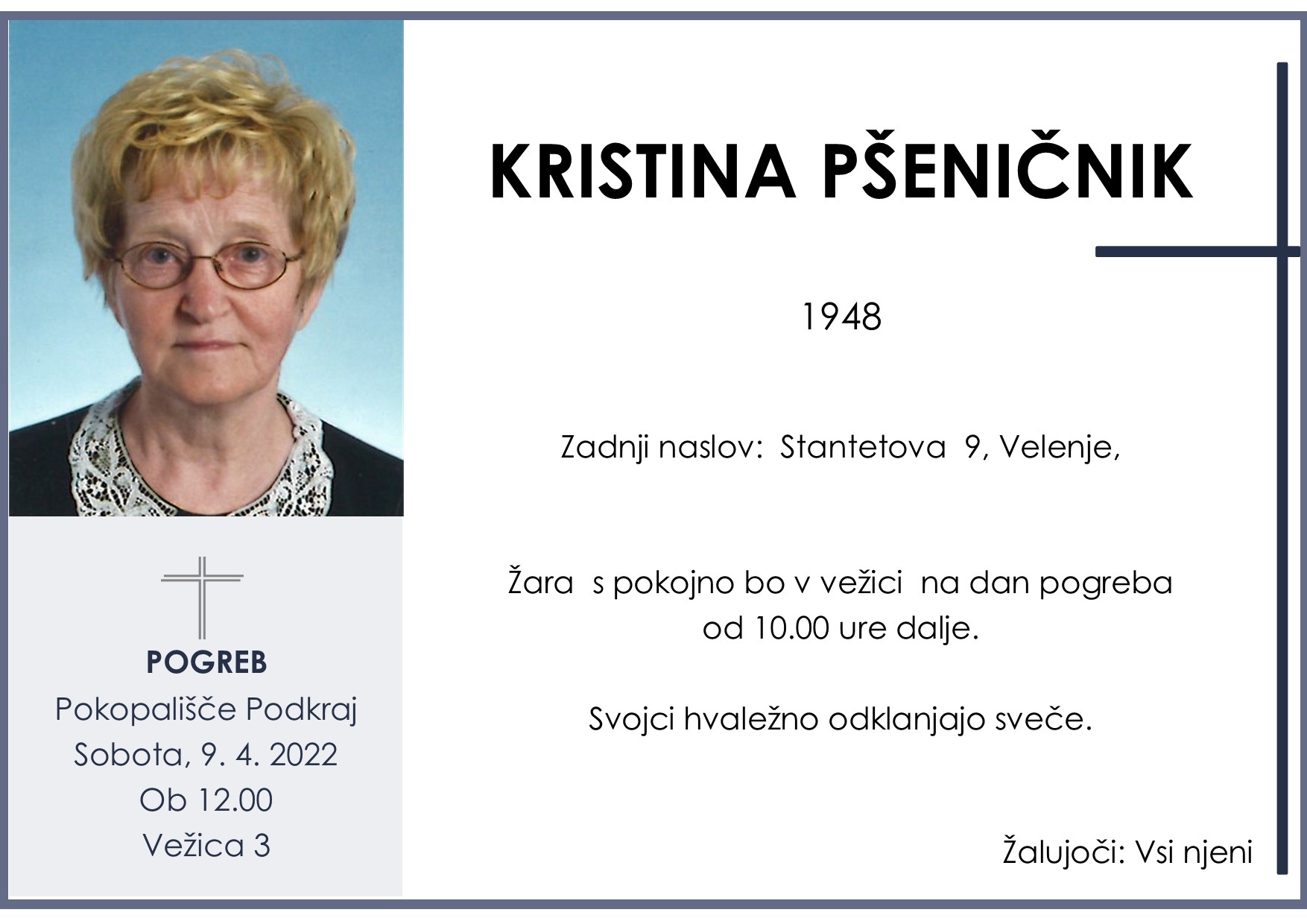 Pšeničnik kristina 1948