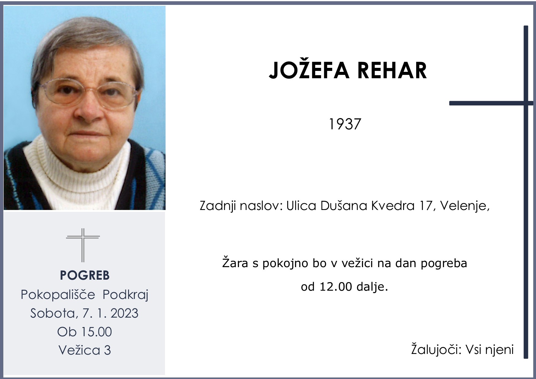 Rehar Jožefa 1937