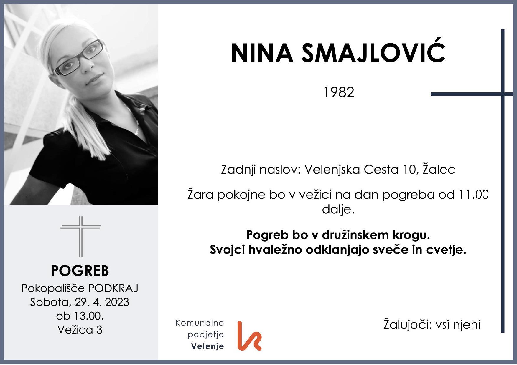 Smajlović Nina 1982