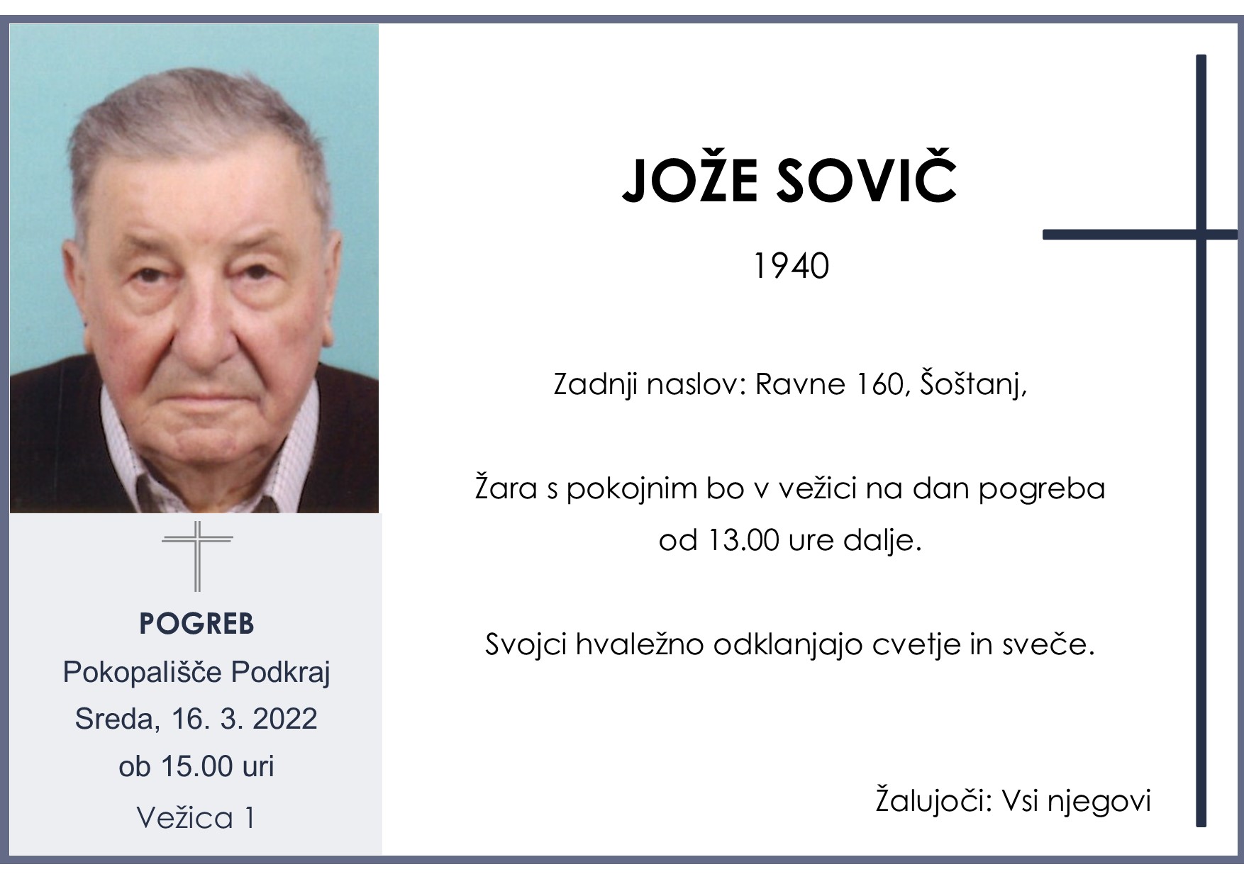 Sovič Jože 1940