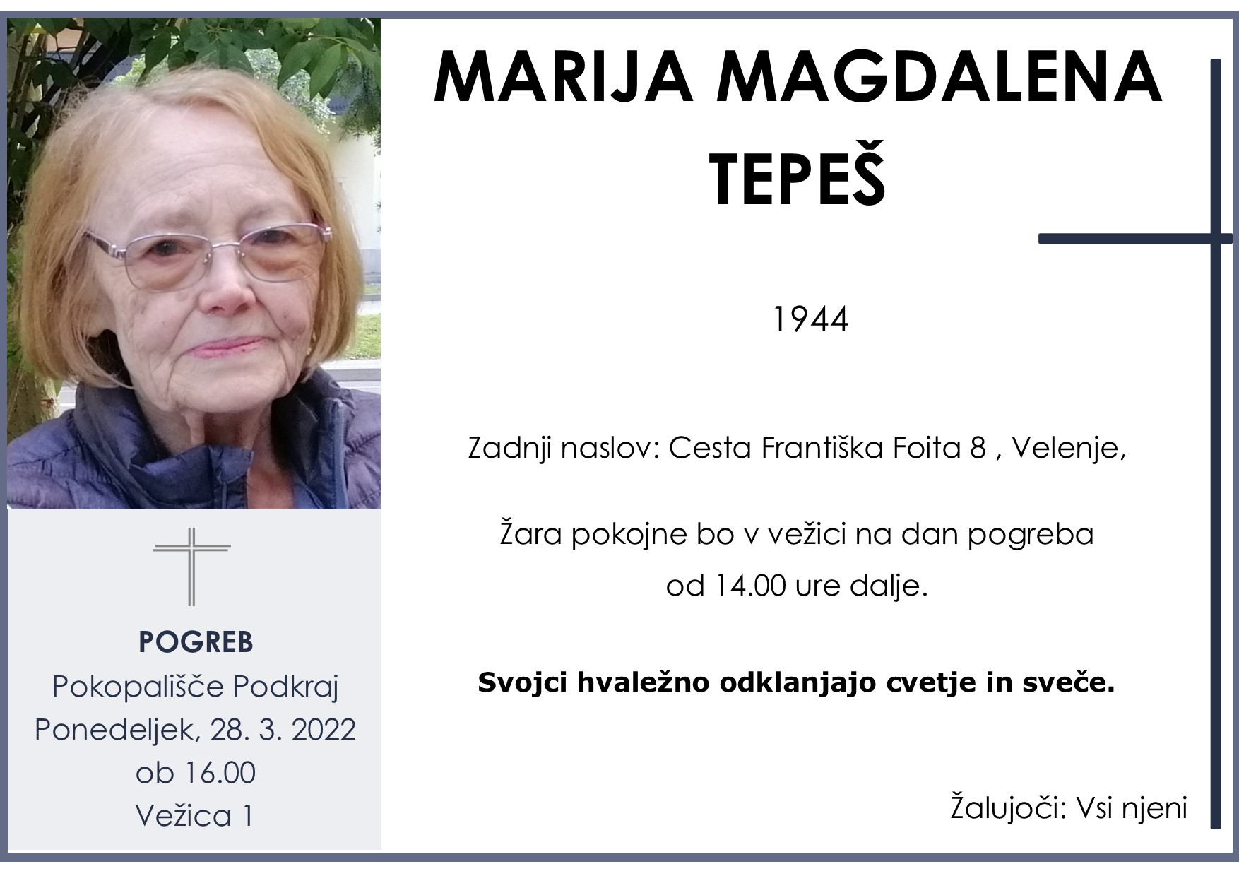 Tepeš marija Magdalena 1944
