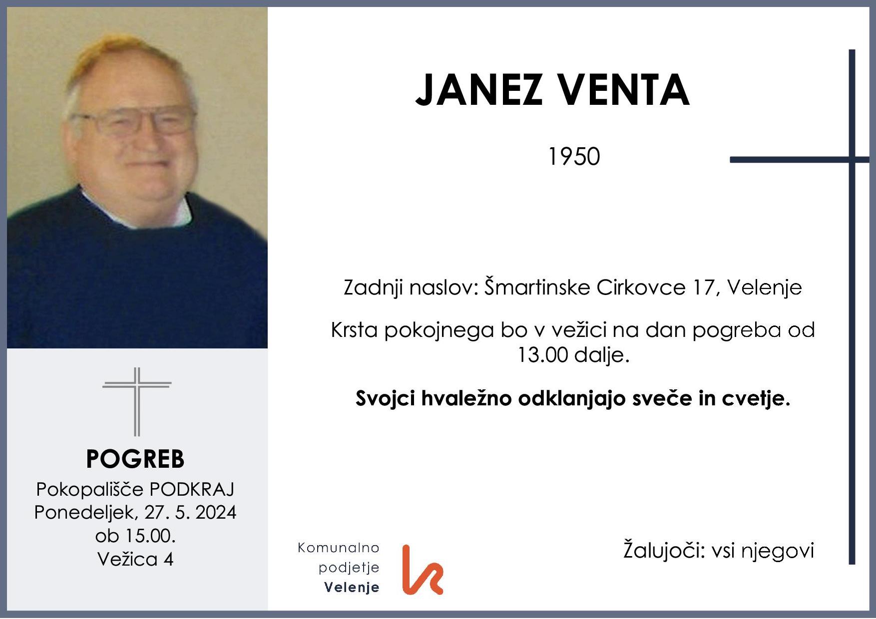 Venta Janez 1950 1