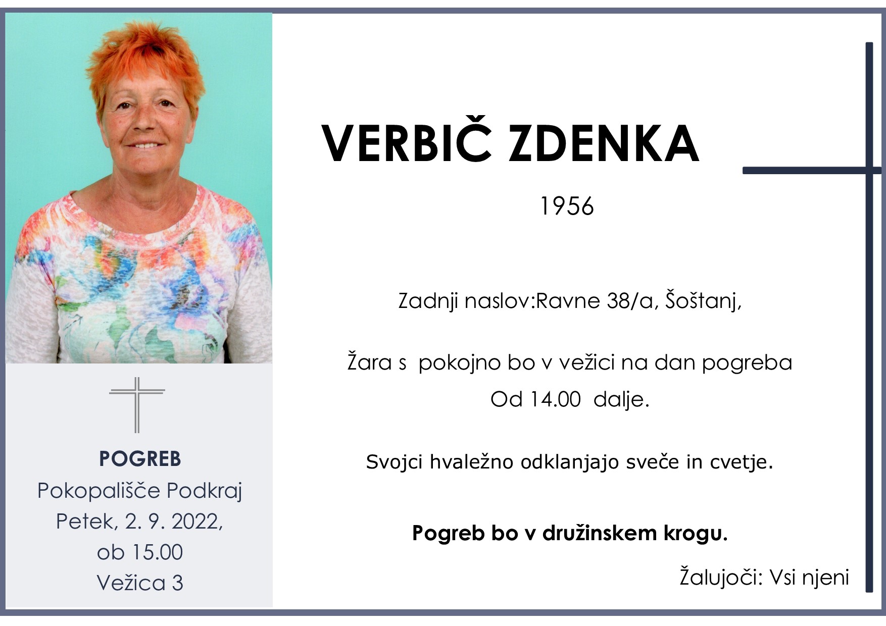 Verbič Zdenka 1956