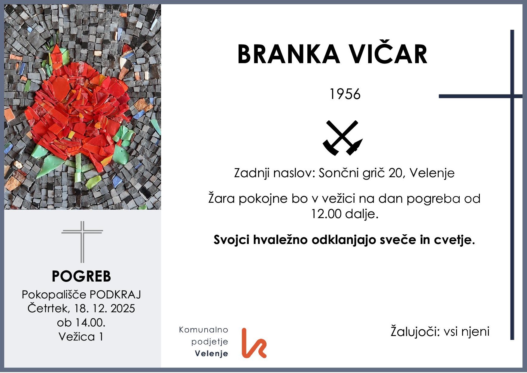 Vičar Branka 1956 1