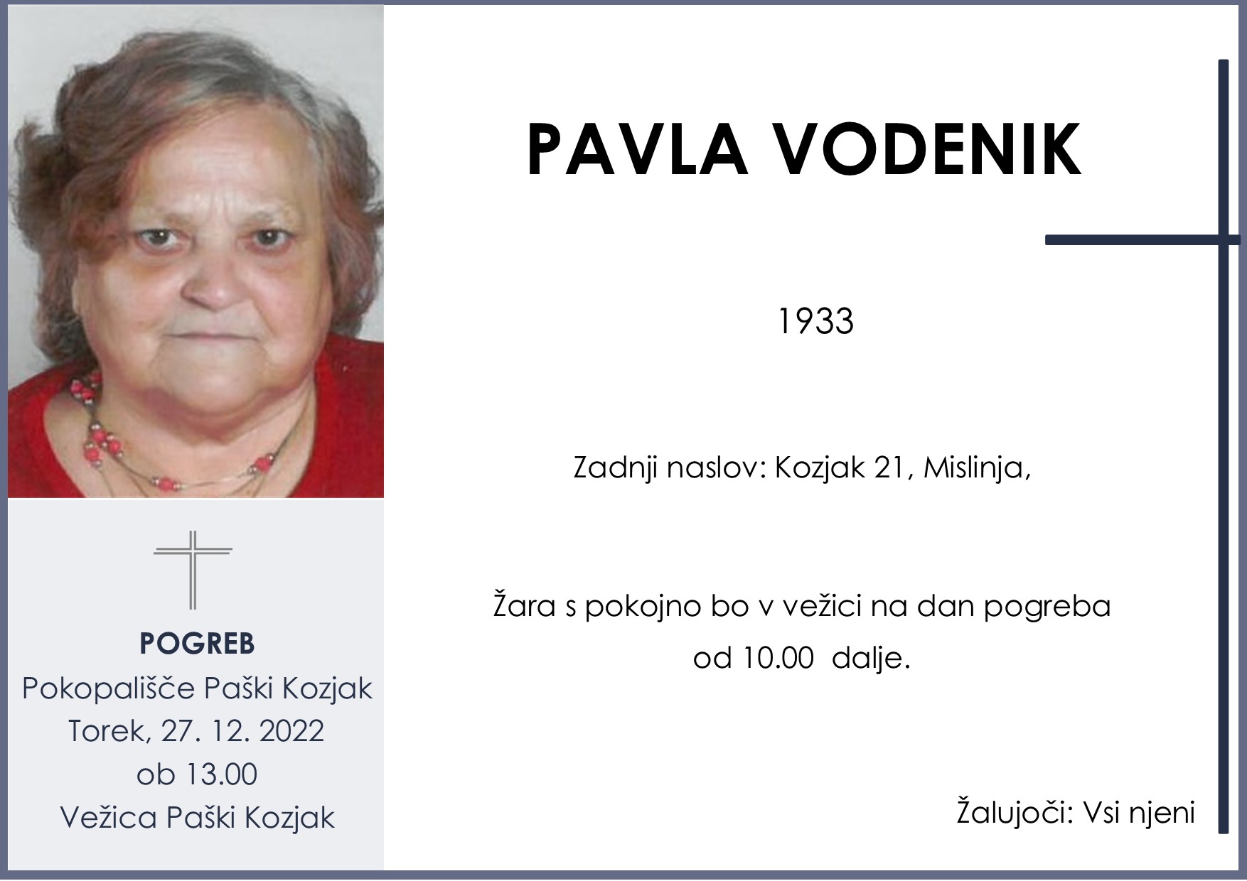 Vodenik Pavla 1940