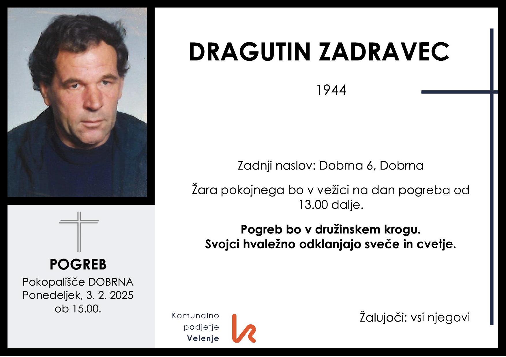 Zadravec Dragutin 1944 1