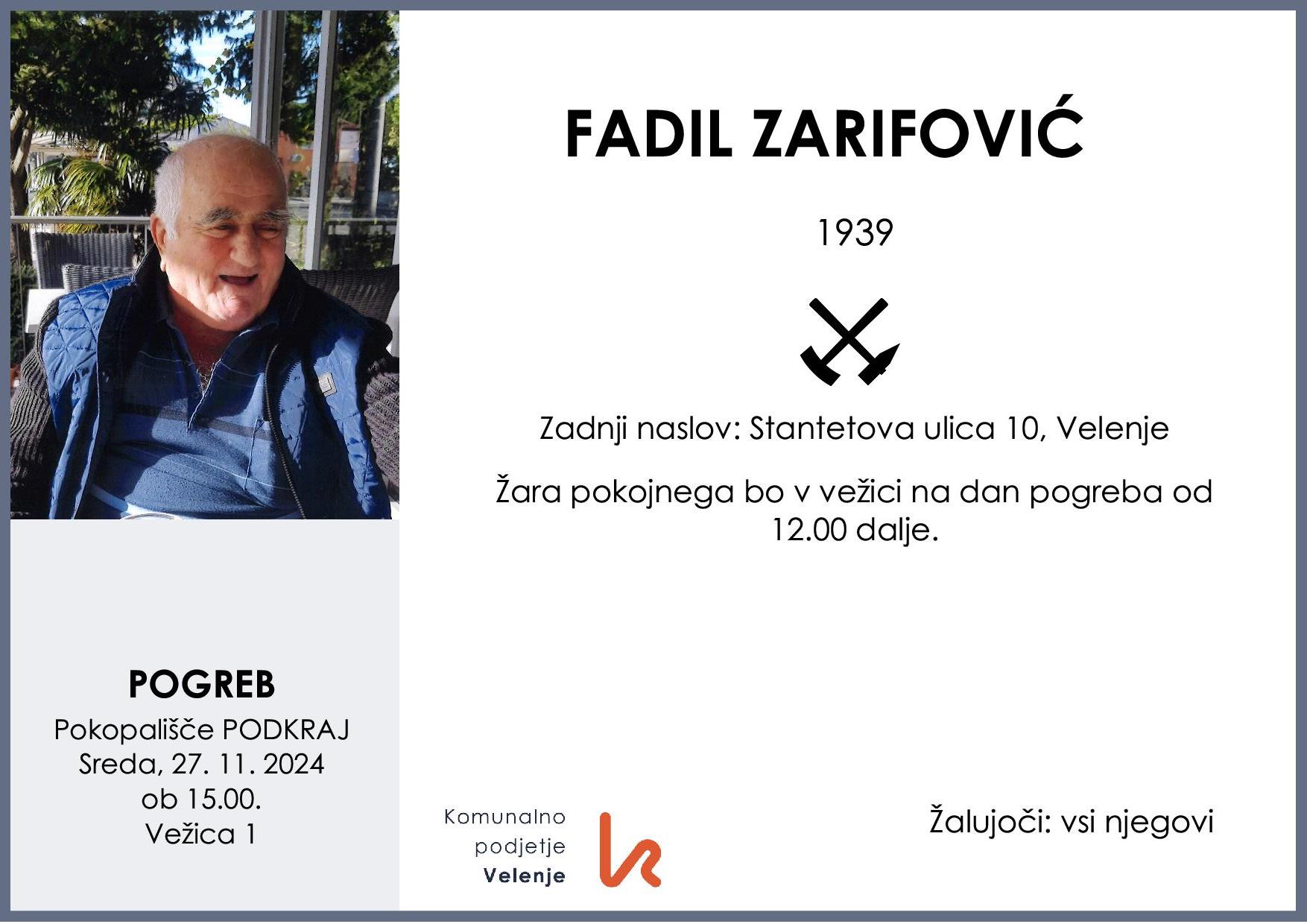 Zarifović Fadil 1939 1