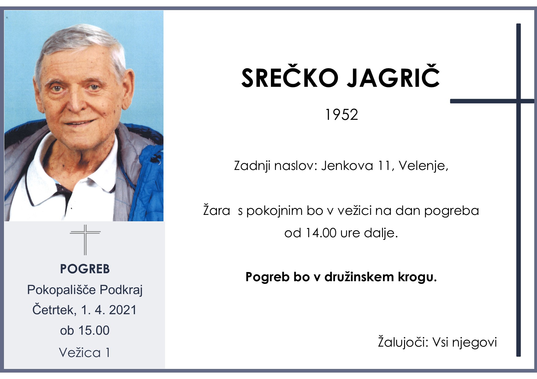 jagrič srečko 1952