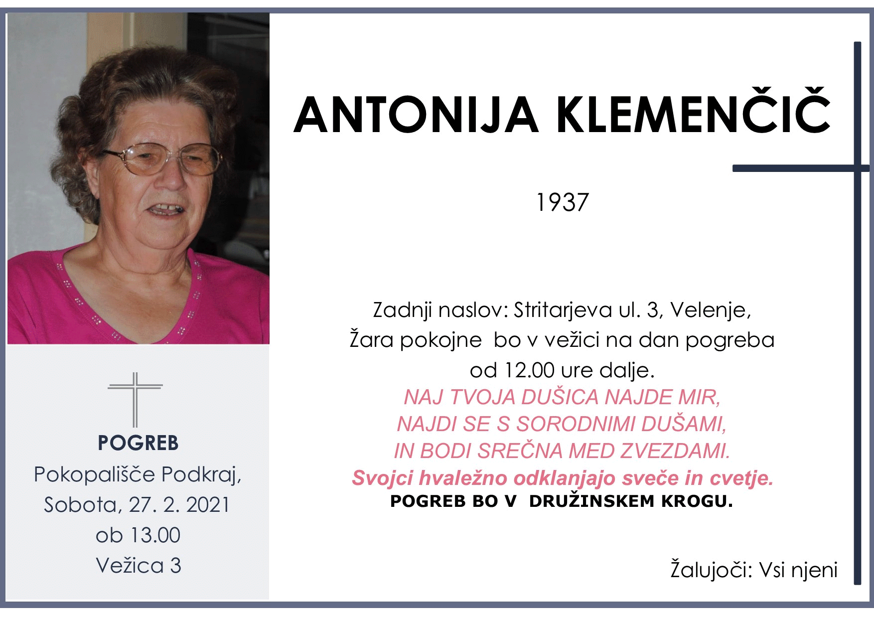 klemenčič antonija 1