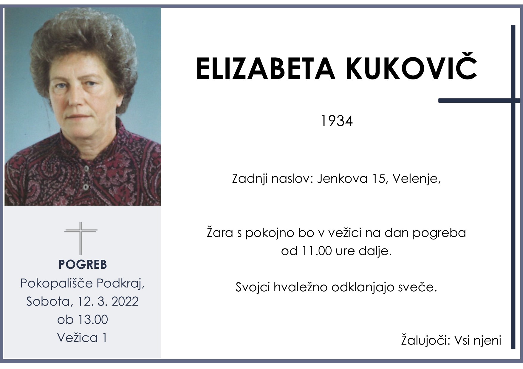 kukovič Elizabeta 1934